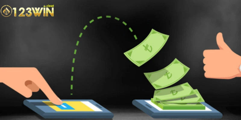 Các phương thức rút tiền 0123WIN 